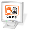 C&PS logo on a computer screen